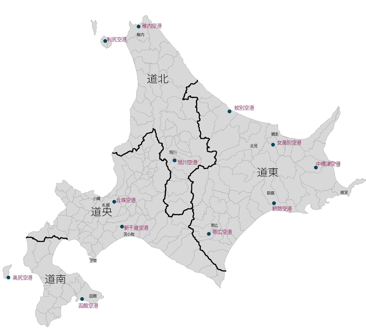 北海道地図