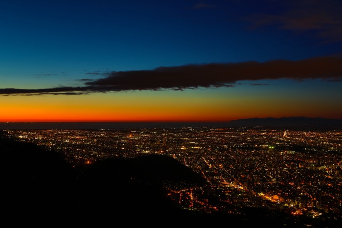 藻岩山_景色