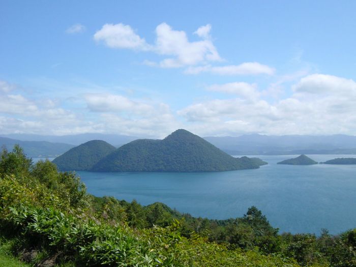 展望台からの洞爺湖