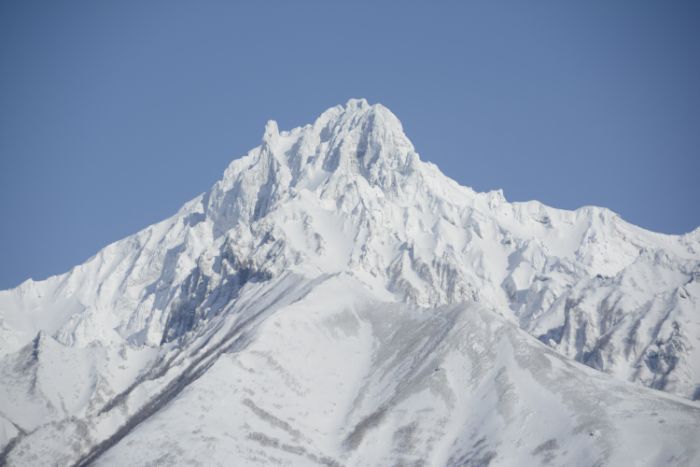 利尻山の山頂